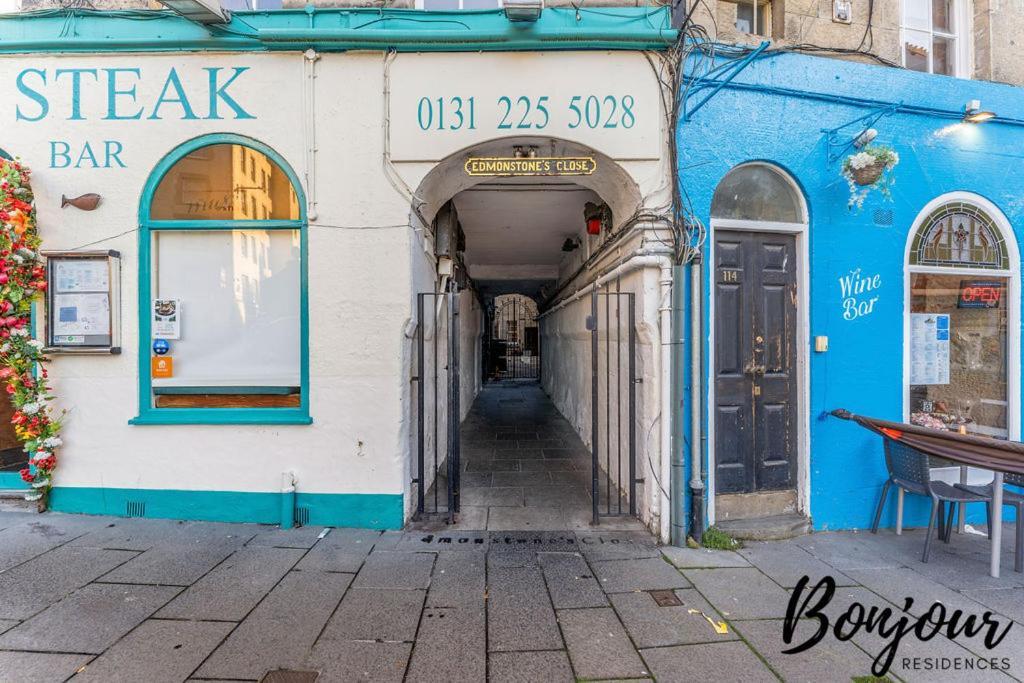 Spacious 2Br-1Ba - Grassmarket - Free Parking By Bonjour Residences Edinburg Exteriör bild