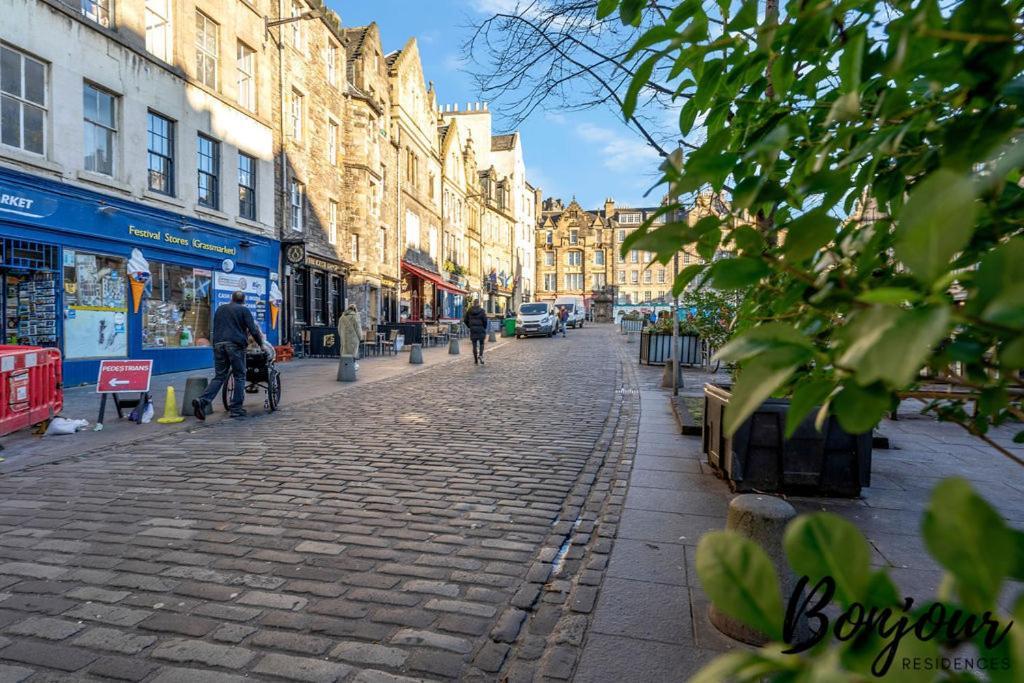 Spacious 2Br-2Ba - Grassmarket - Free Parking By Bonjour Residences Edinburg Exteriör bild